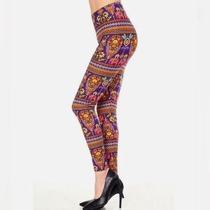 Colorful Patterned Women's Leggings